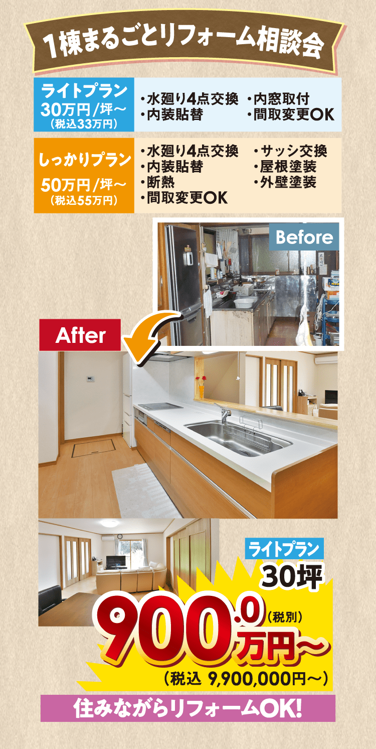 1棟まるごとリフォーム相談会